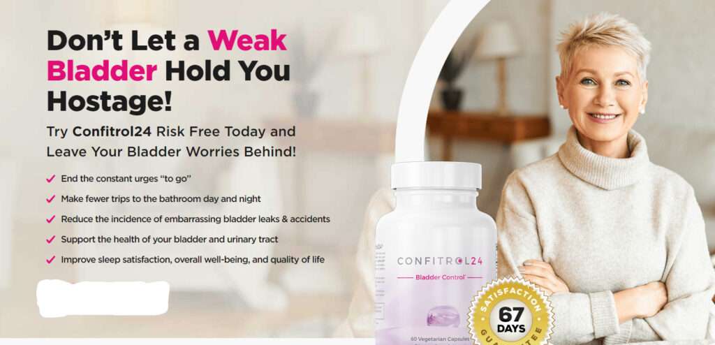 Confitrol24™
A Life-Changer For People With Incontinence!